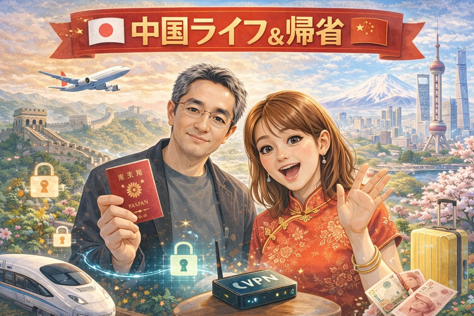 中国ライフ＆帰省｜中国で困ること・ネット規制・VPN・持ち物ガイドまとめ