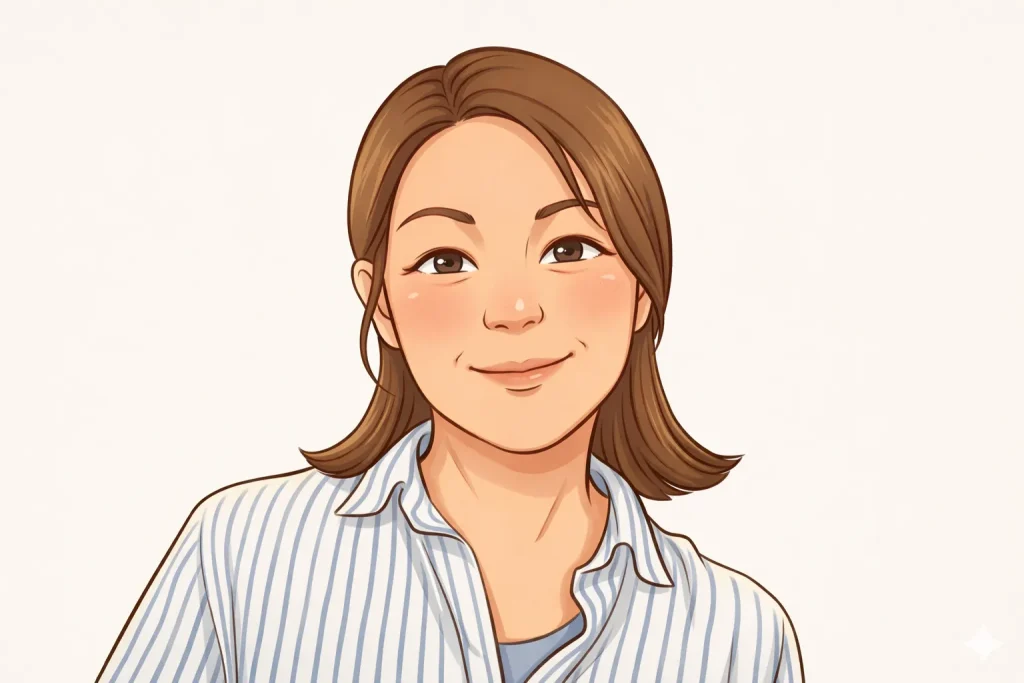 ブログ「となりは中国人。」に登場する中国人妻のプロフィールイラスト